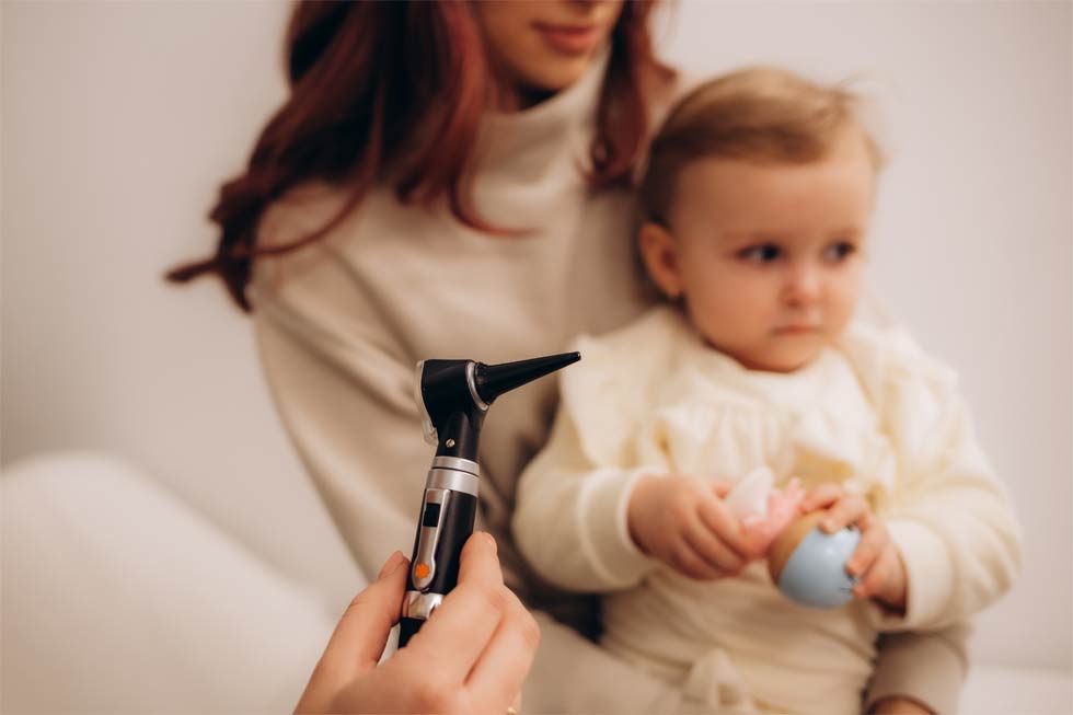 visite ORL audio bébé