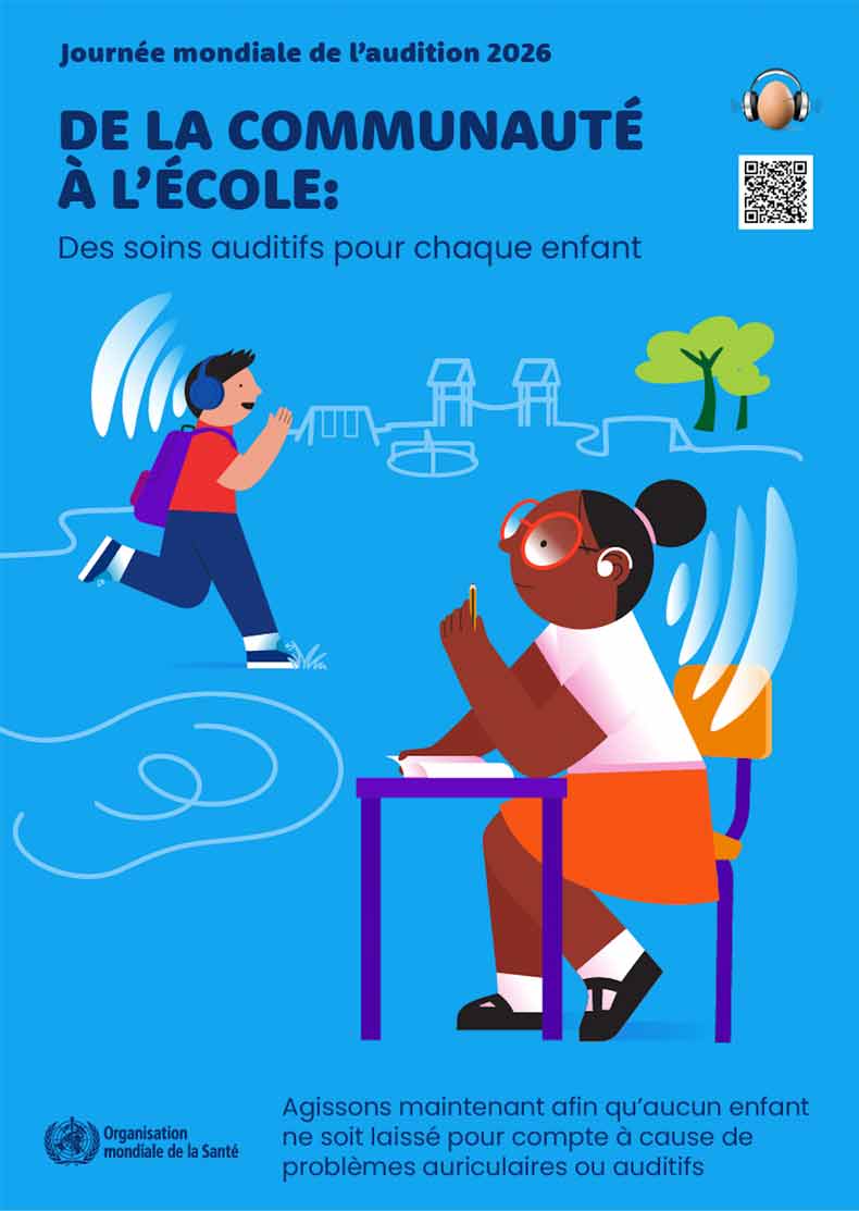 Affiche Journée Mondiale de l'Audition