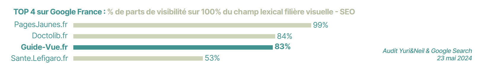 TOP 4 sites Google France domaine vision